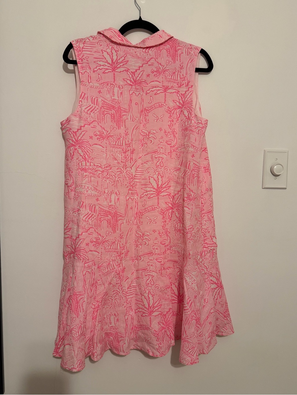 Lilly Pulitzer Pink Ellowyn Linen Dress NWT - Picture 2 of 4